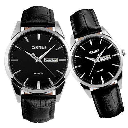 Black strap*Silver case*Black Dial