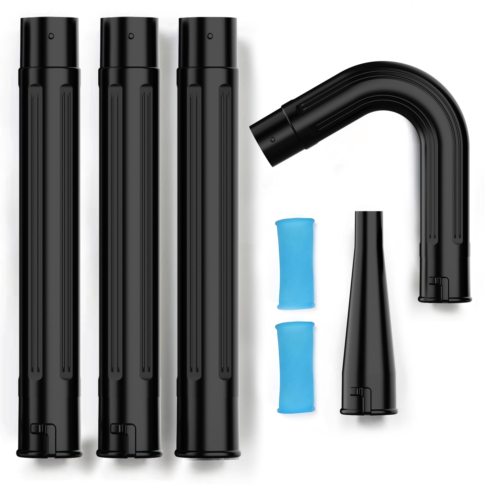 Sealegend 2-1/2 Inch Gutter Cleaning Tool for Wet/Dry Vacuums - Universal Stretch Connector for Shop Vacs with Upgrade Lockout Design - Perfect for Roof Gutter Maintenance & Home Cleaning