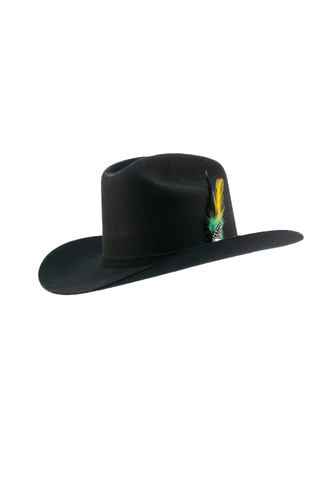 Rock'em 4X Fantasma Sinaloa Felt Cowboy Hat for Men - Western Style Rancher Hat for Country Music Festivals & Rodeo Events