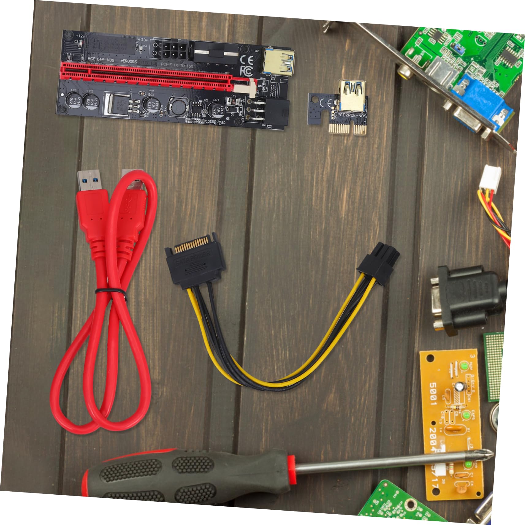 HOMSFOU External GPU for Laptop - Mini Gaming Graphics Card Riser - Boost Laptop Gaming Performance - Perfect for Gaming, Video Editing & 3D Rendering