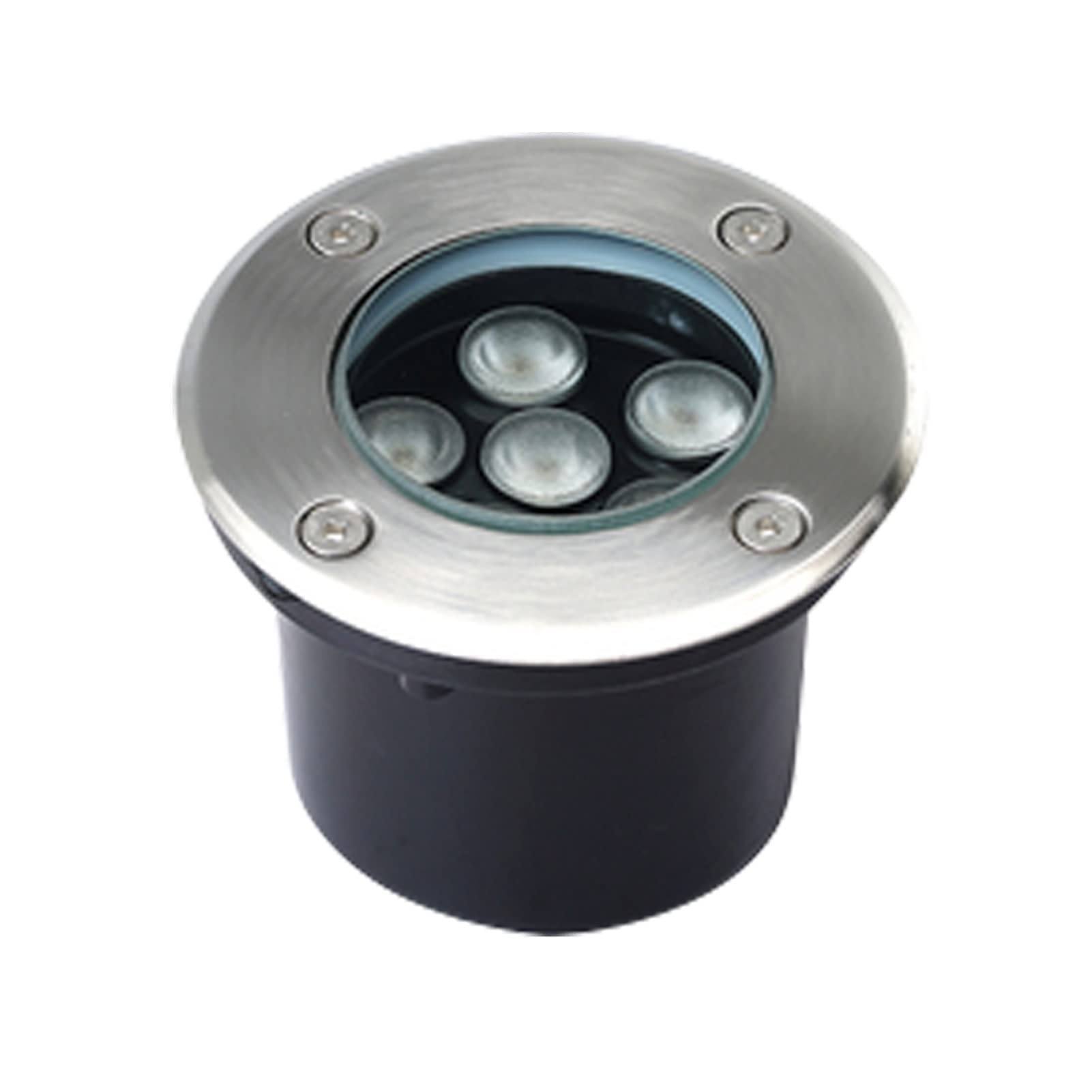 36W LED Recessed Landscape Lights IP66 Waterproof Anti-Rust Aluminum Ground Lights for Yard Driveway Garden - Warm White AC12V | Perfect for Outdoor Pathway, Patio & Landscape Lighting