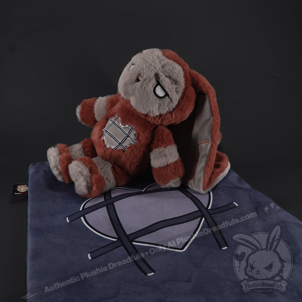 Plushie Dreadfuls Antisocial Personality Disorder Rabbit V2 - Soft Stuffed Animal Toy for Mental Health Awareness, Comfort & Therapy | Perfect Gift for Anxiety Relief, PTSD Support & Emotional Healing