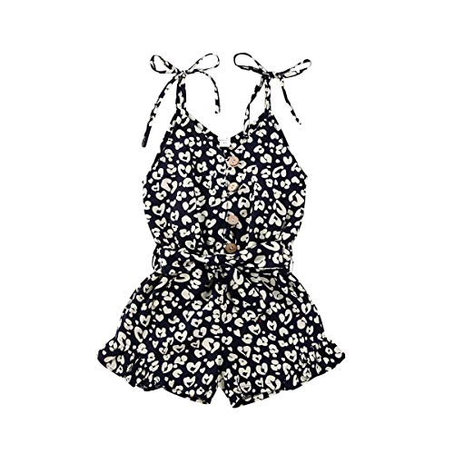 Leopard-navy Blue