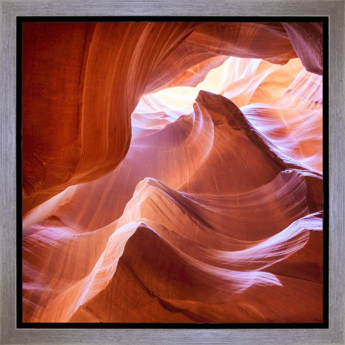 Antelope Canyon Corkscrew Gallery Wrap Canvas Print - Stunning Nature Wall Art for Home & Office Decor - Perfect for Living Room, Bedroom, or Office Spaces