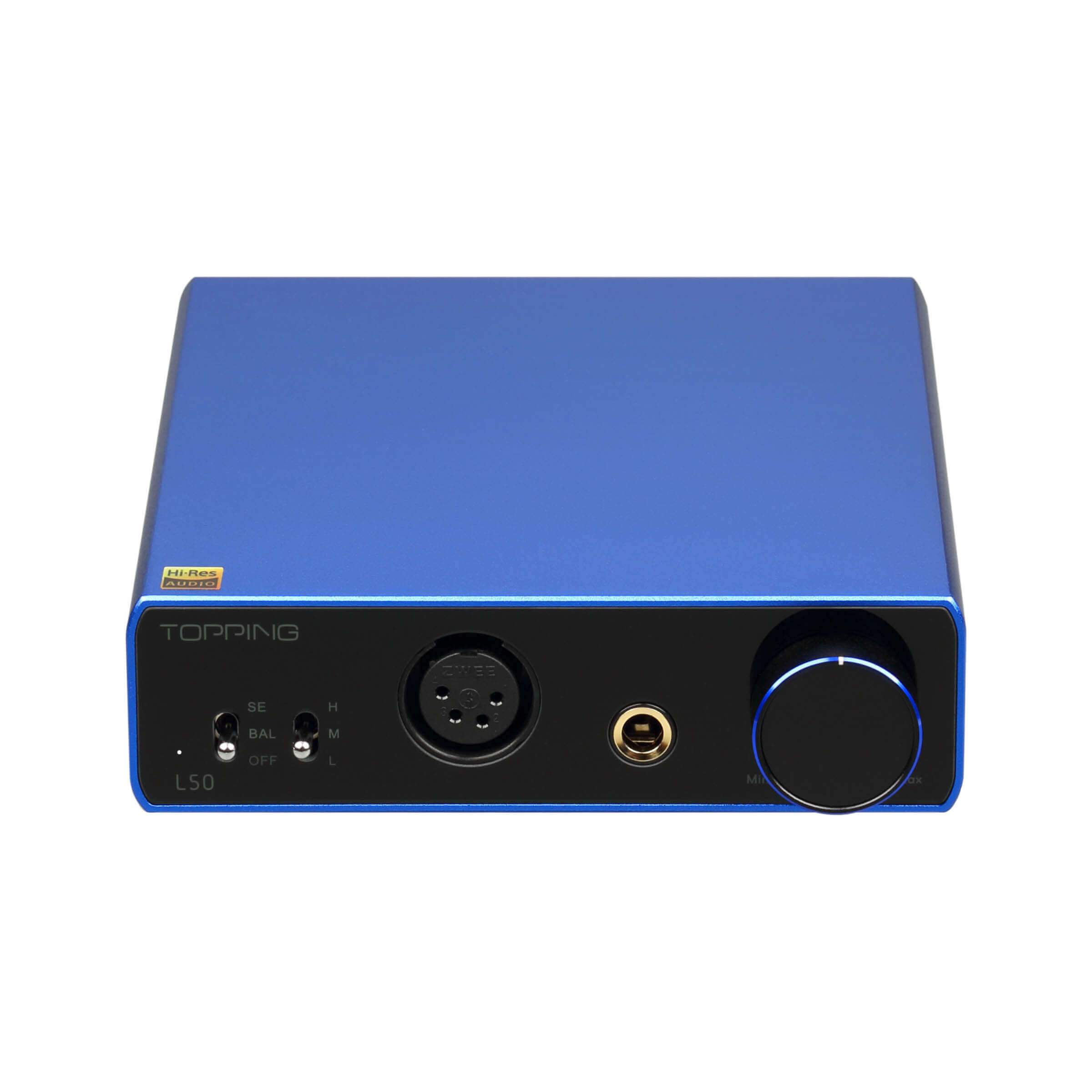 TOPPING L50 High-Performance Headphone Amplifier with NFCA Modules - Perfect for Audiophiles, Studio Recording & Home Audio Systems