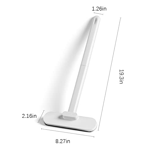 **Long Handle Window Screen Cleaning Brush - Mesh Screen Cleaner Tool for Windows, Cars & Glass Surfaces - Easy to Use Home & Auto Cleaning Equipment (White) - Perfect for Indoor & Outdoor Window Washing**
