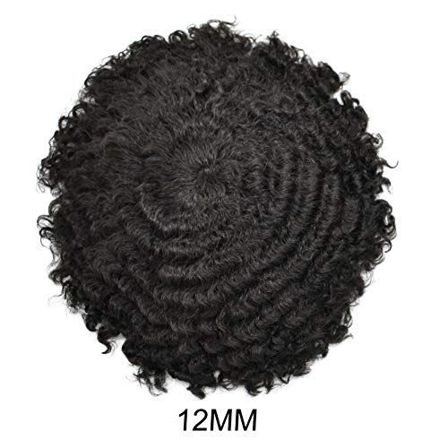 1B# OFF BLACK - 12MM WAVE