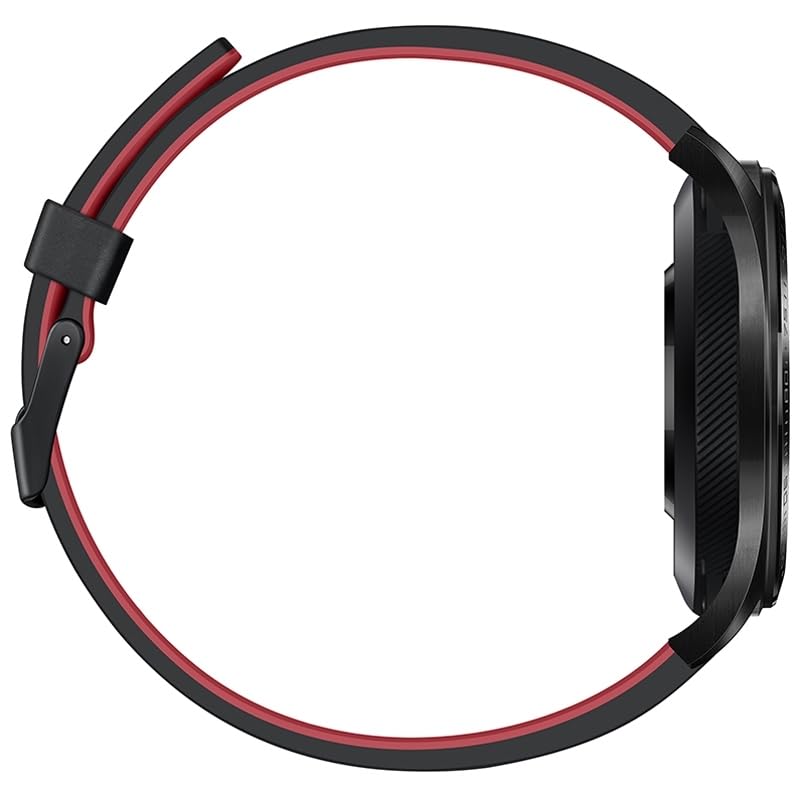 Honor Smart Watch - Fitness Tracker with Heart Rate Monitor, Sleep Tracking, Waterproof - Black/Red - Perfect for Running, Swimming, and Daily Activity Tracking