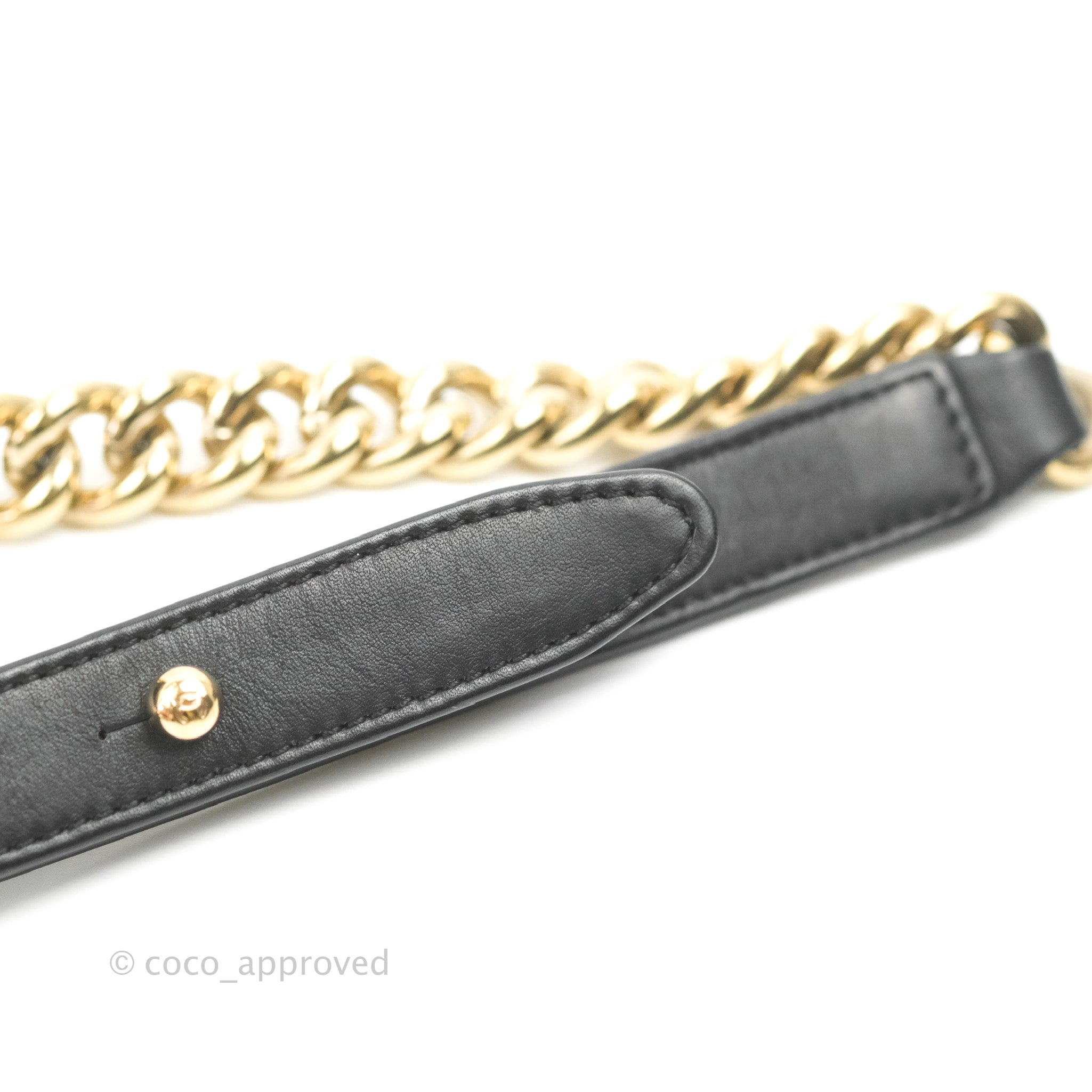 Chanel Chevron Medium Boy Bag in Black Calfskin with Gold Hardware - Luxury Handbag for Women, Perfect for Evening Events & Special Occasions