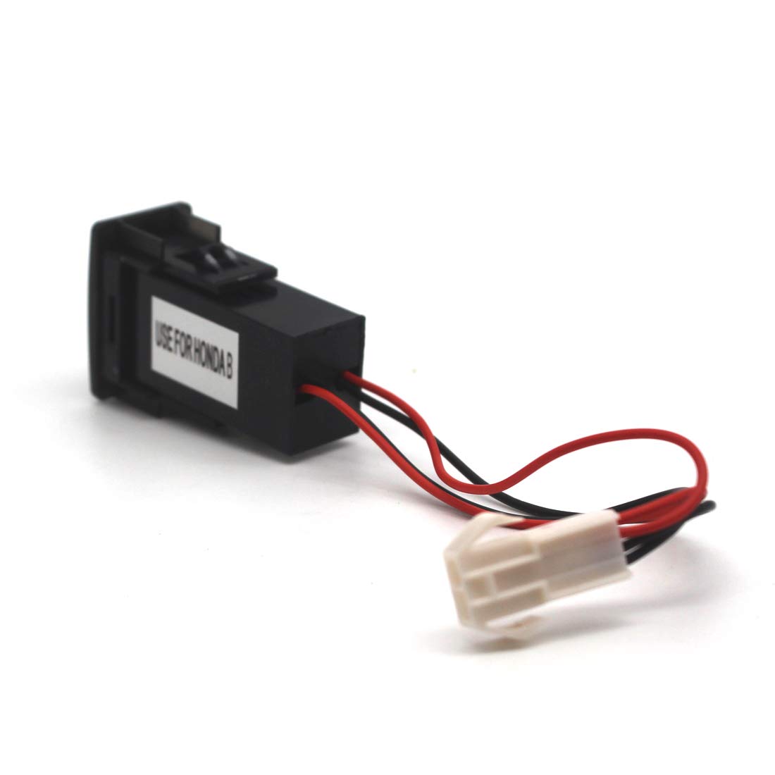 MOTONG 2.1A Dual USB Charger Port for Honda Civic Accord CRV - 37x24mm Fast Charging Socket Replacement | Perfect for Road Trips & Daily Commuting