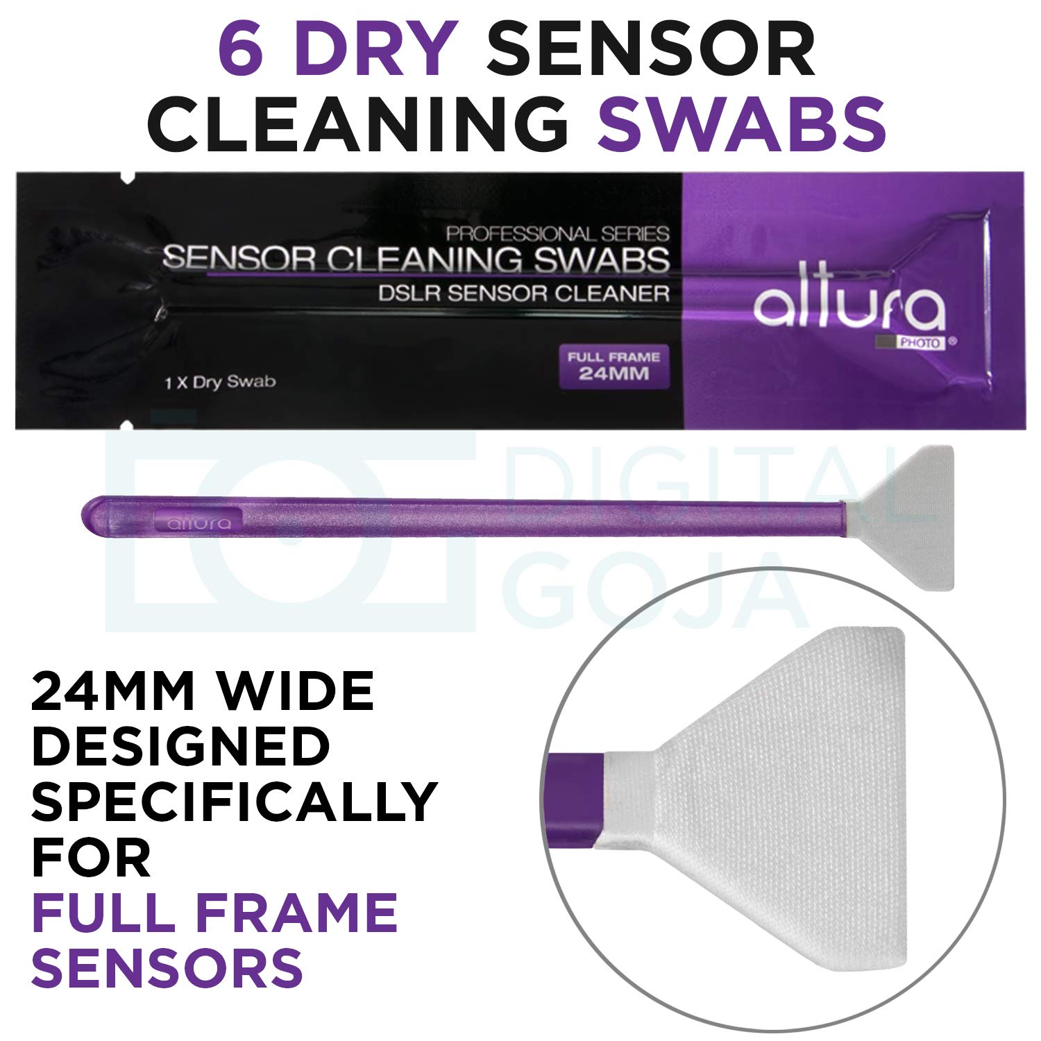 Professional Camera Cleaning Kit for DSLR & Mirrorless Cameras - Lens & Sensor Cleaner with Blower, Swabs, Brush, Spray & Case - Perfect for Full Frame Camera Maintenance & Travel Photography Gear Care