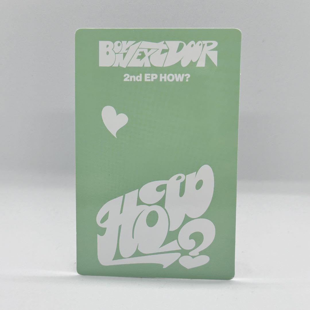 Boynextdoor How? Jaehyun Walmart Exclusive Trading Card Set - 52 Collectible Cards for K-Pop Fans & Card Collectors | Perfect for Gifts, Display, and Trading