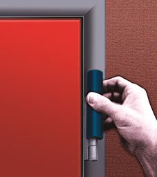 Heavy Duty Notched HA4D Hinge for Institutional & Prison Doors - Secure & Durable Door Hardware for Correctional Facilities & High-Security Areas