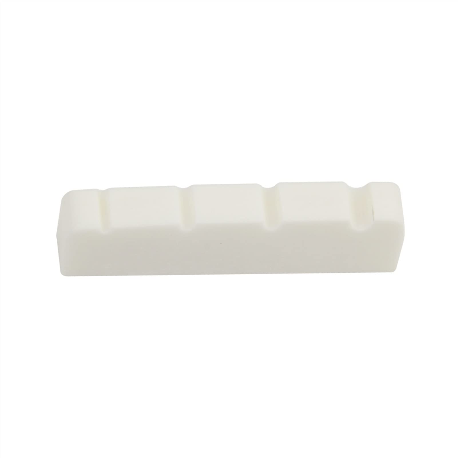 4-String Electric Bass Guitar Bone Nut Slotted Bridge Nut - Replacement Guitar Bridge Part for Enhanced Tone & Sustain | Perfect for DIY Guitar Repair & Upgrades