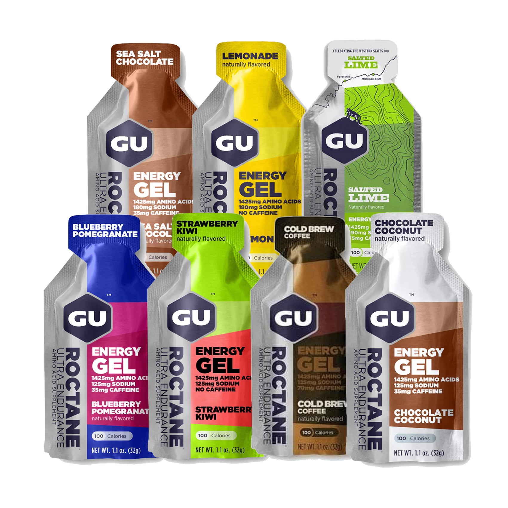 GU Roctane Energy Gel - High-Performance Sports Nutrition for Endurance Athletes | Ideal for Running, Cycling & Triathlon Training