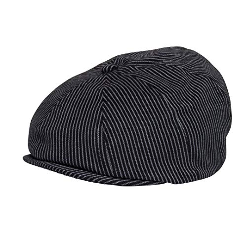 Pinstripe Newsboy