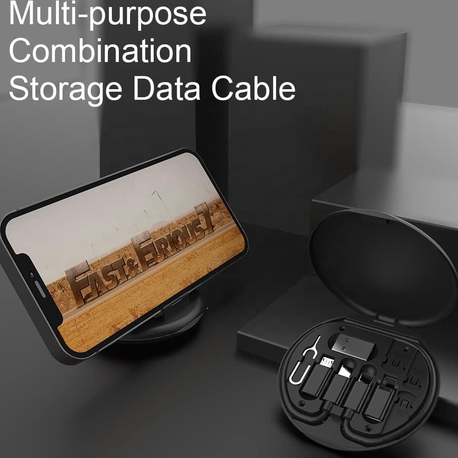 RainCloud USB Adapter Cable - Type C to Micro USB/Lightning/USB A - for Travel & Office Use