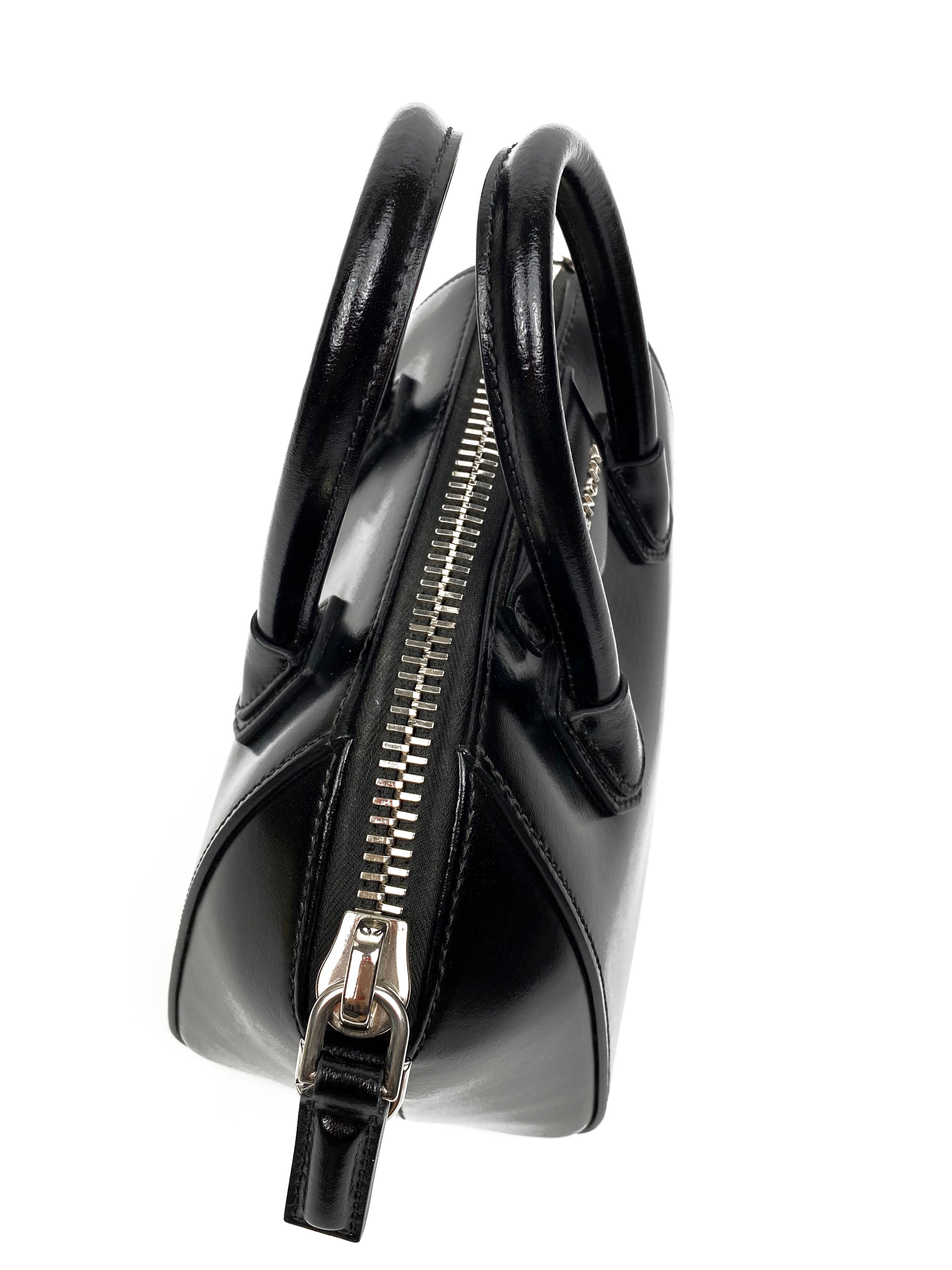 Givenchy Mini Black Antigona Bag - Luxury Crossbody Handbag for Women | Perfect for Date Night, Work & Travel Accessories