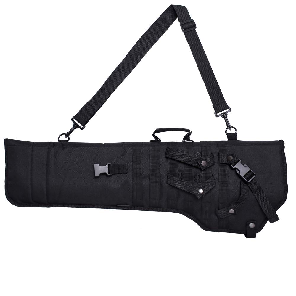 Tactical Rifle Scabbard Shotgun Shoulder Bag - Durable Hunting & Shooting Accessory for Outdoor Adventures, Range Training & Military Use
