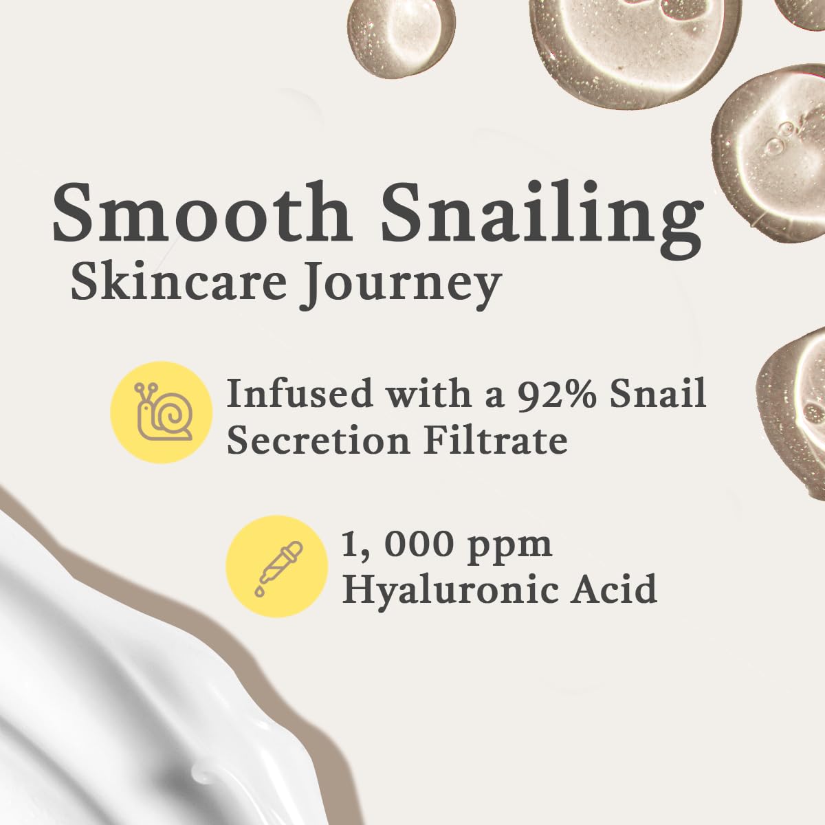 FORMULAB Advanced Snail 92 All In One Face Cream - Snail Mucin Moisturizer with Hyaluronic Acid for Hydration & Anti-Aging - Glass Skin Treatment (2oz) - Perfect for Daily Skincare Routine & Nighttime Repair