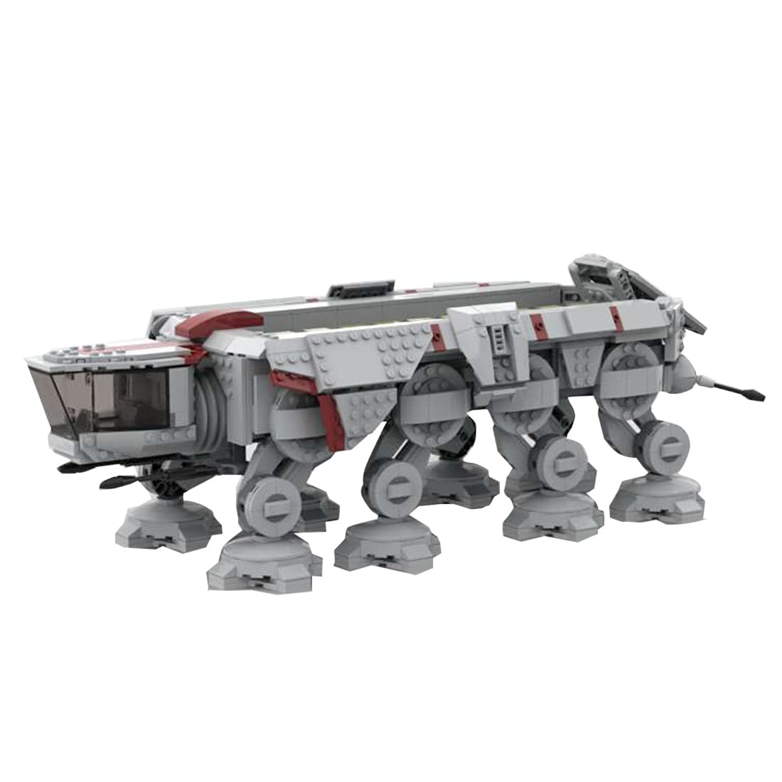 MAYS Technic Space Wars Spaceship Building Blocks Set - 1418 Piece MOC-61382 Model Kit | Compatible with Lego Star Wars | AT-OT Walker Collector's Construction Toy for Adults & Kids | Perfect for Sci-Fi Fans, Display & Creative Play