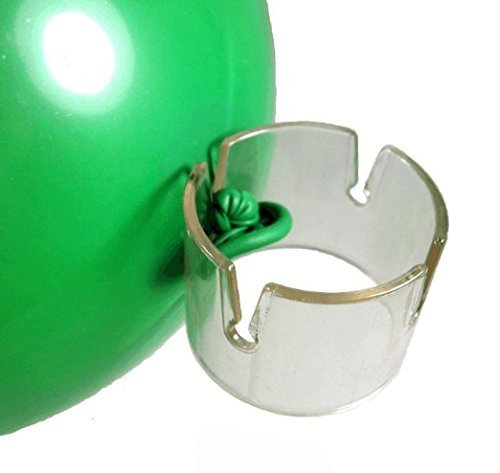 50-Pack Balloon Arch & Column Rings (4-6 Balloons Per Cluster) - 3 Pack for Party Decorations, Wedding Backdrops, Birthday Celebrations & Event Styling
