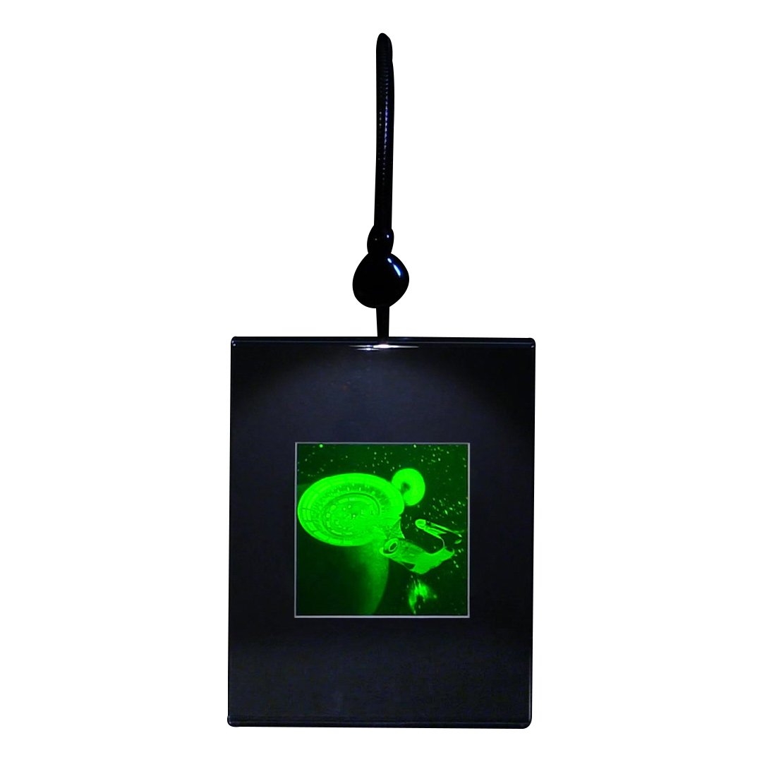Next Generation 3D Hologram Picture with LED Lighted Desk Stand - Premium Collectible Holographic Display for Office Decor, Gift & Home Decoration - Perfect for Desk Display, Gifts & Tech Enthusiasts