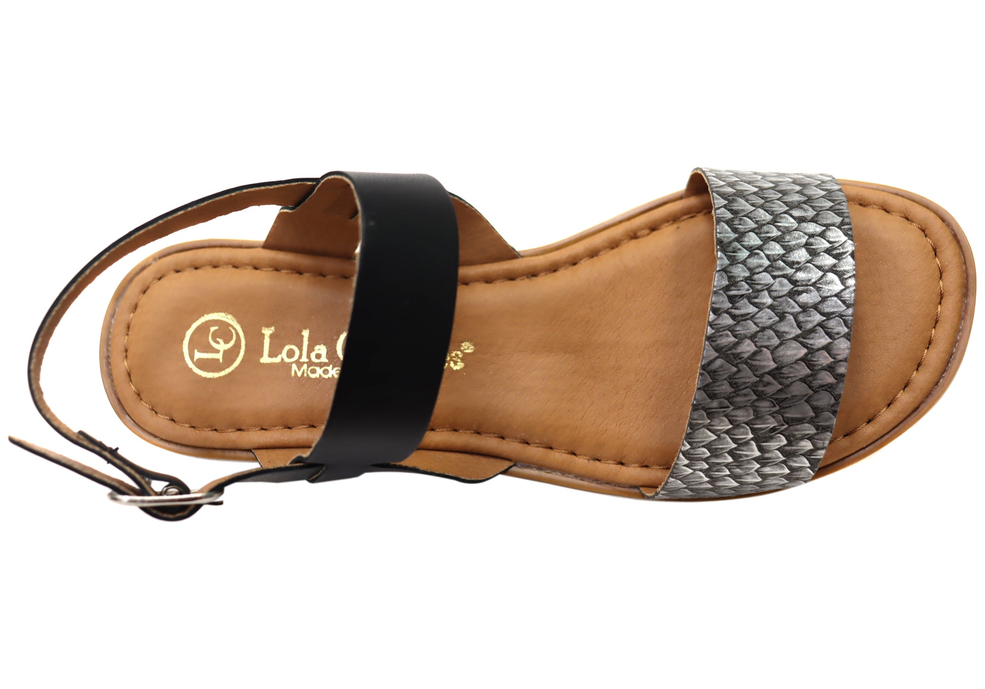 Lola Canales Amanda Women's Comfortable Leather Sandals - Handmade in Spain - Perfect for Summer, Beach & Casual Outings