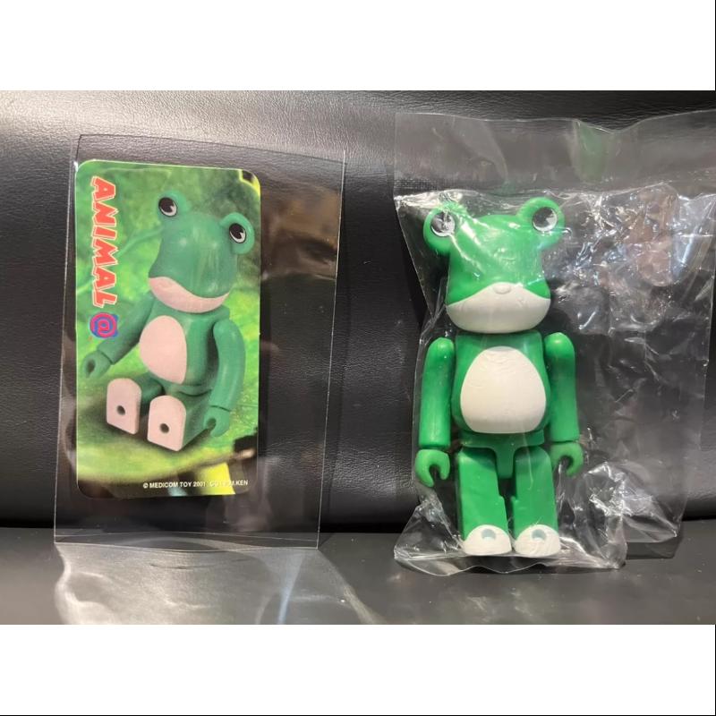 Be@rbrick Series 1 ANIMAL Frog 100% Collectible Vinyl Art Toy - Perfect for Display, Gifts & Anime Collections