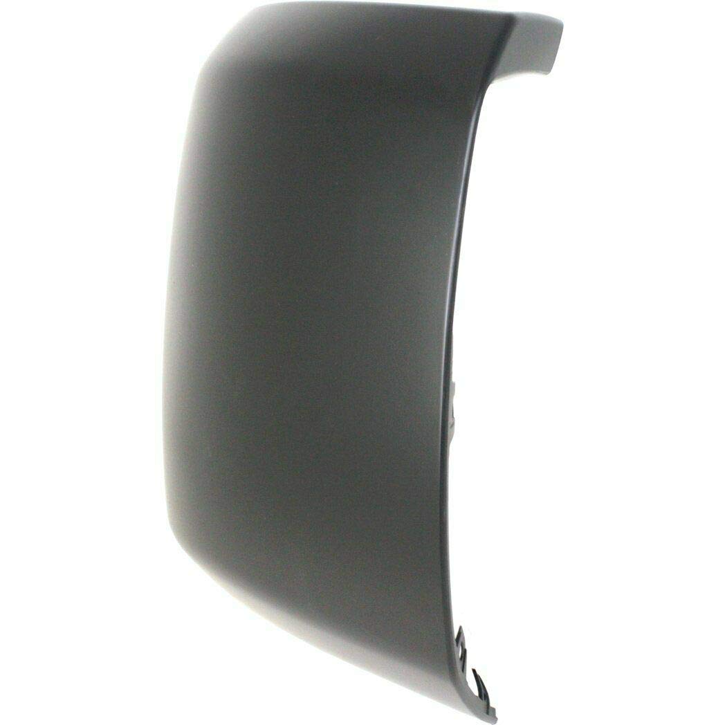 2007-2013 Chevrolet Silverado 1500 Front Bumper Chrome Steel with Lower Valance & Textured Extension - Driver & Passenger Side Bumper Ends (No Fog Light Holes) - Direct Replacement for Enhanced Protection & Style