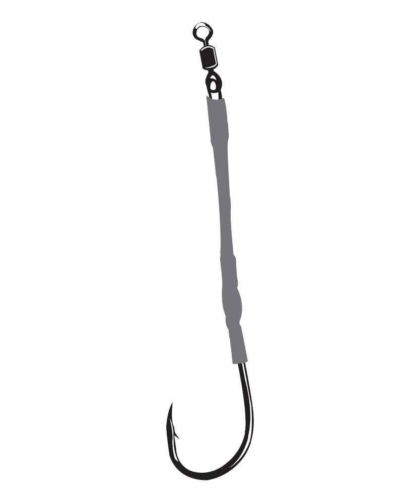 Gamakatsu Steel Assist Magic Eye Swivel Fishing Hooks NS Black - Premium Saltwater & Freshwater Fishing Gear for Bass, Trout, and Saltwater Game Fish