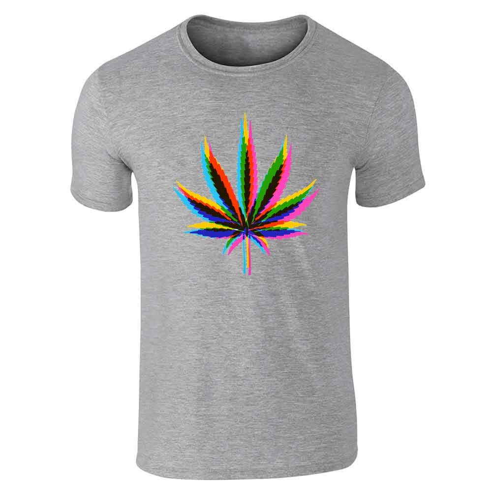 Pop Threads Weed Mirage Marijuana Pot 420 Graphic T-Shirt for Men - Cool Stoner Outfit for 420 Parties & Casual Wear