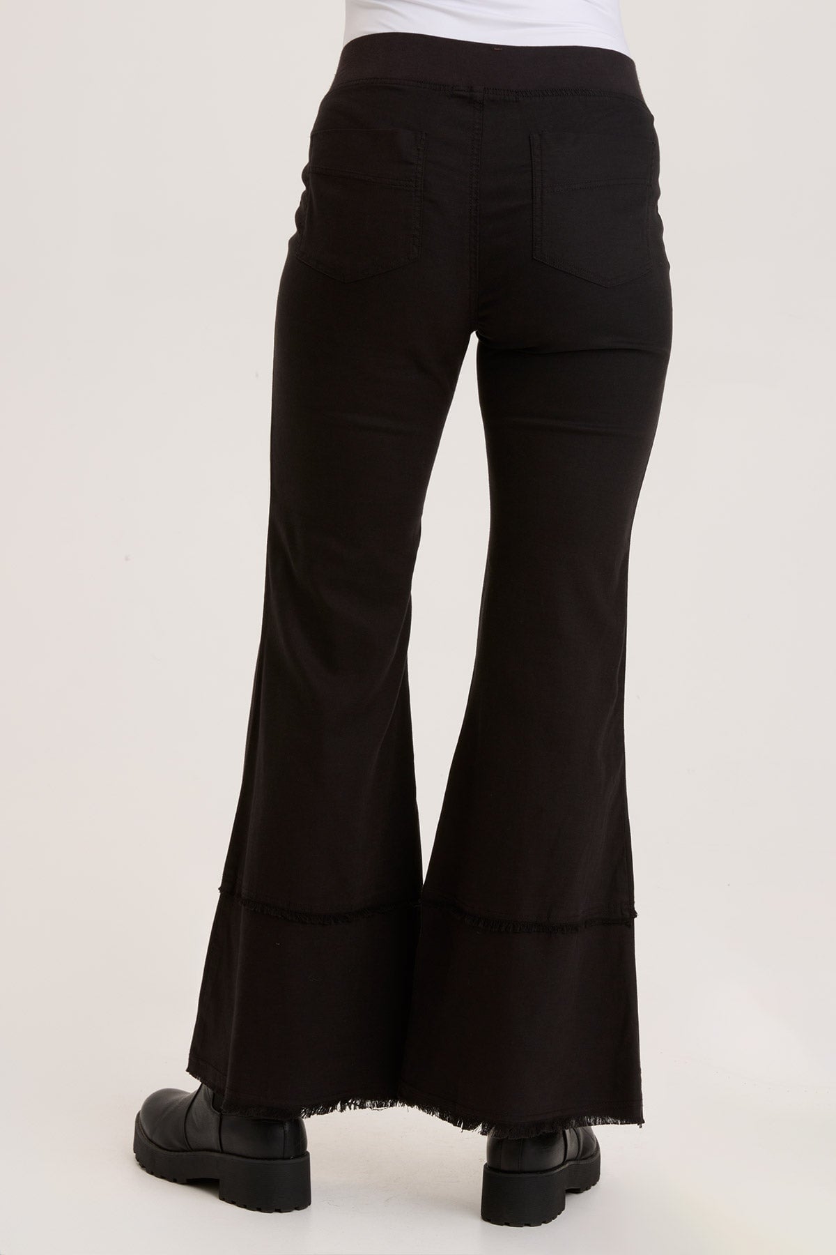 Arrin Men's Black Pant - Slim Fit Stretch Dress Pants for Business Casual & Office Wear