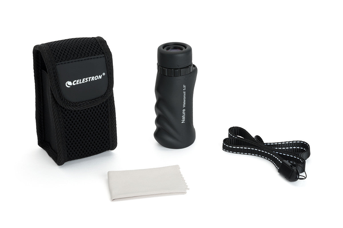 10x25mm Compact Monocular Telescope - High Power Lightweight for Hiking, Bird Watching, Hunting & Travel - Durable & Waterproof Design