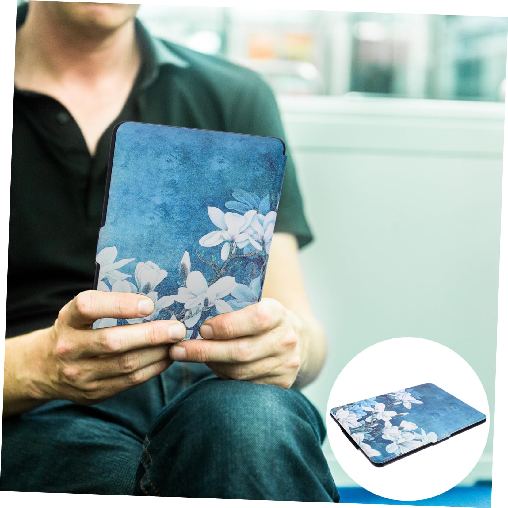 Angoily 3-Pack Waterproof Ebook Reader Protective Case - Lightweight Tablet Cover Sleeve for Kindle, Nook & E-Readers - Perfect for Travel, Commuting & Home Use