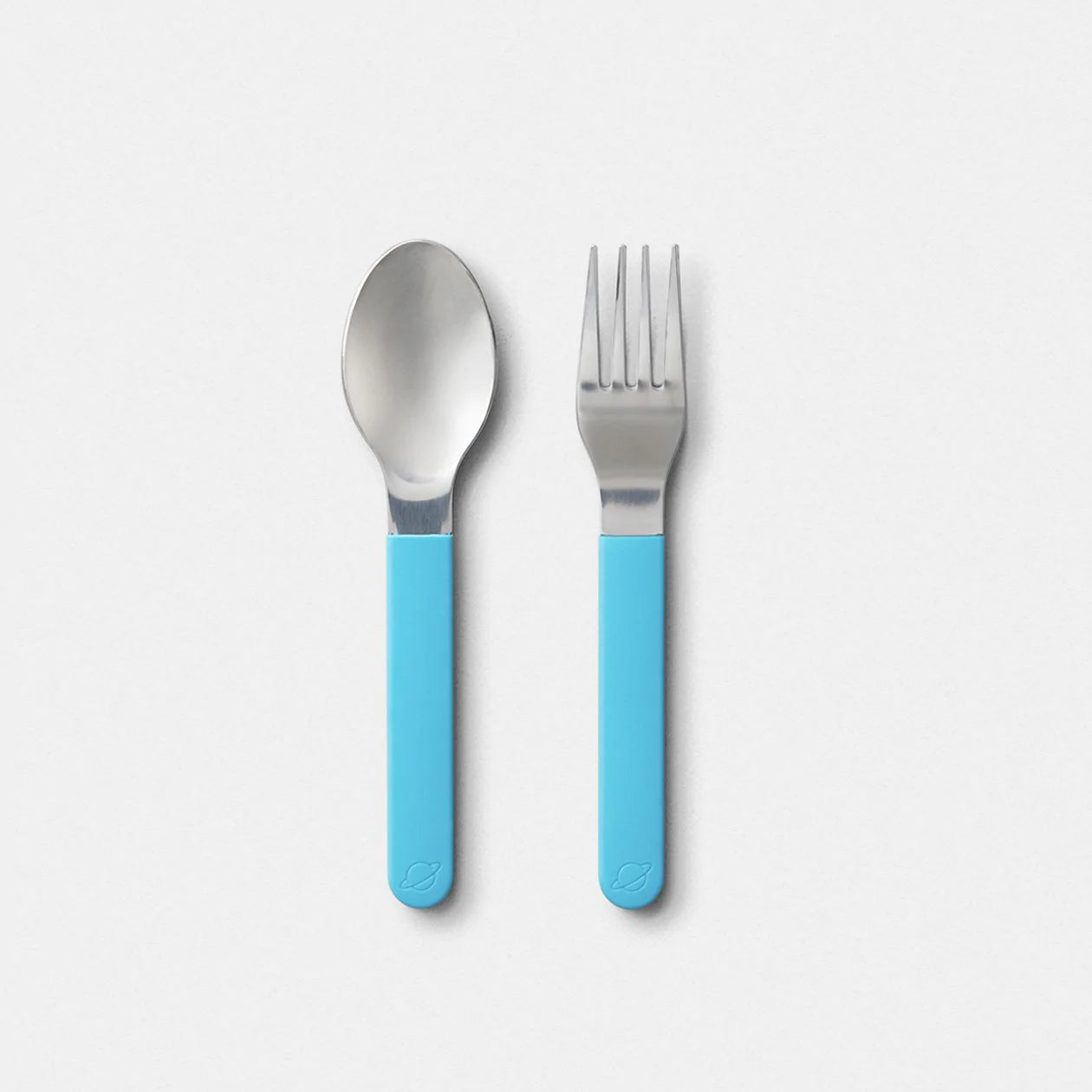 PlanetBox Magnetic Utensils Set - Stainless Steel Kids Lunchbox Cutlery with Travel Case | Perfect for School, Picnics & On-the-Go Meals