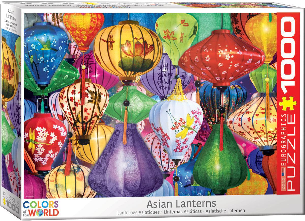 Asian Lanterns 1000-Piece Jigsaw Puzzle by EuroGraphics | Beautiful Oriental Decor for Home, Office & Gifts | Perfect for Relaxation & Family Game Night