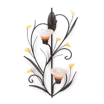 Decorative Lovely Lilies Scented Candles - Elegant Home Décor for Romantic Dinners, Spa Relaxation & Wedding Centerpieces
