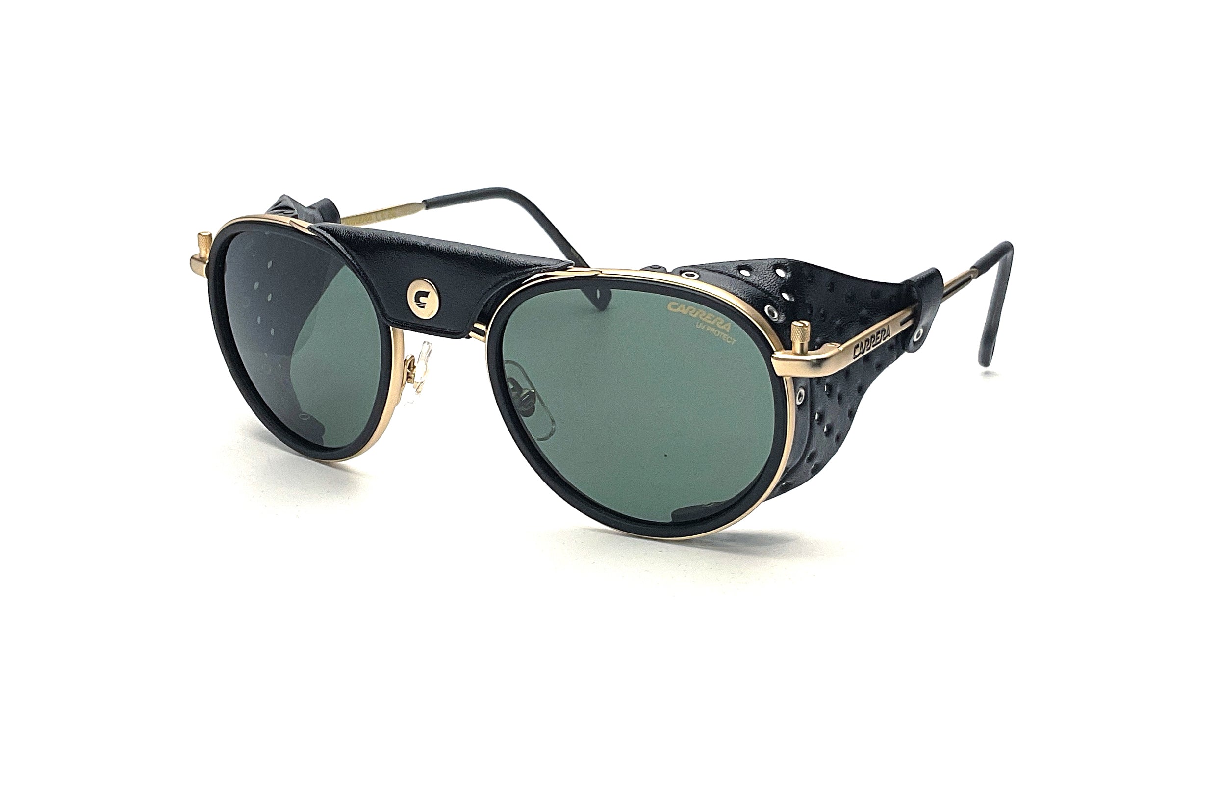Carrera C Sport 05 Matte Gold Sunglasses - Polarized UV Protection Sports Sunglasses for Men & Women - Perfect for Running, Cycling, and Outdoor Activities