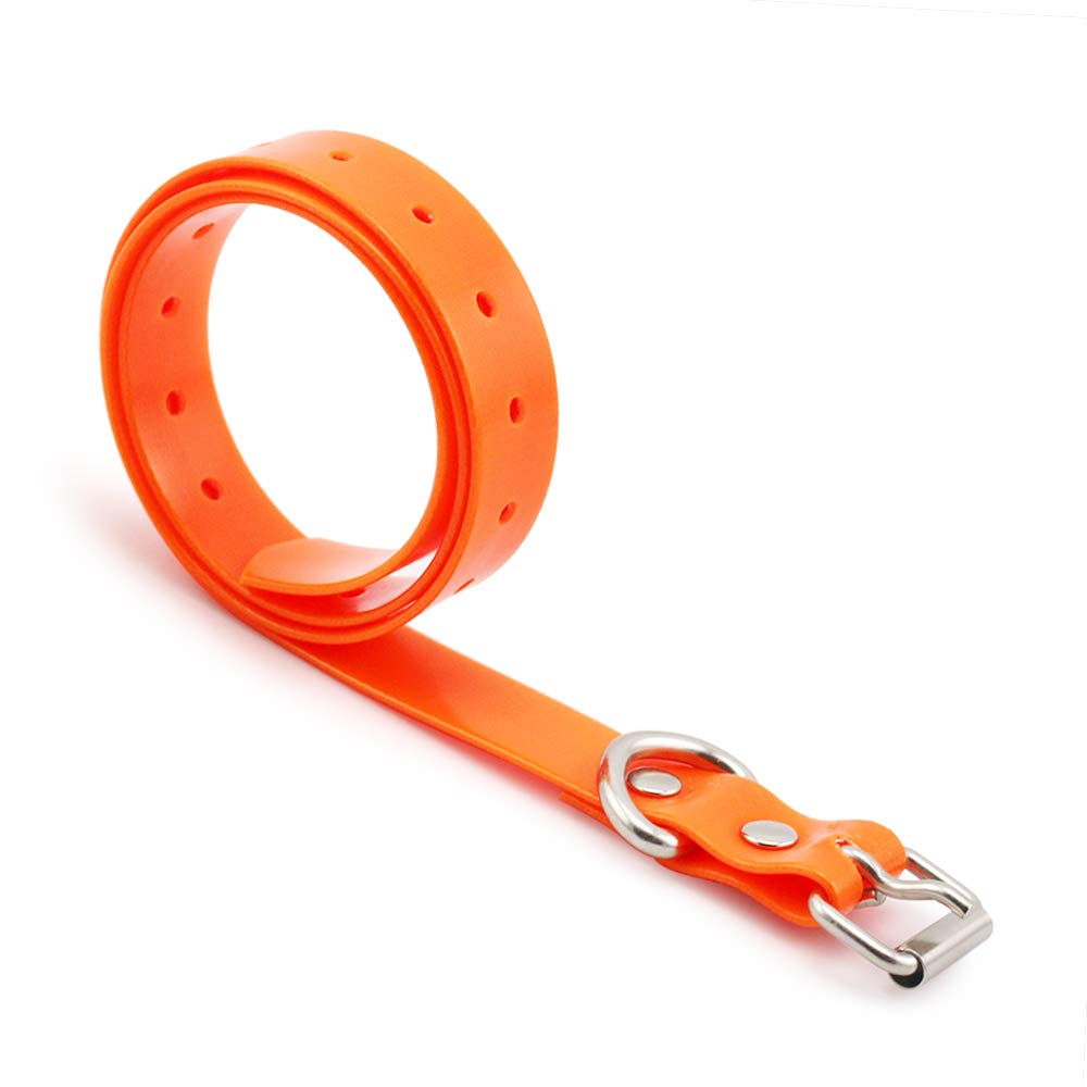 Replacement TPU Dog Collar Strap - Adjustable 3/4