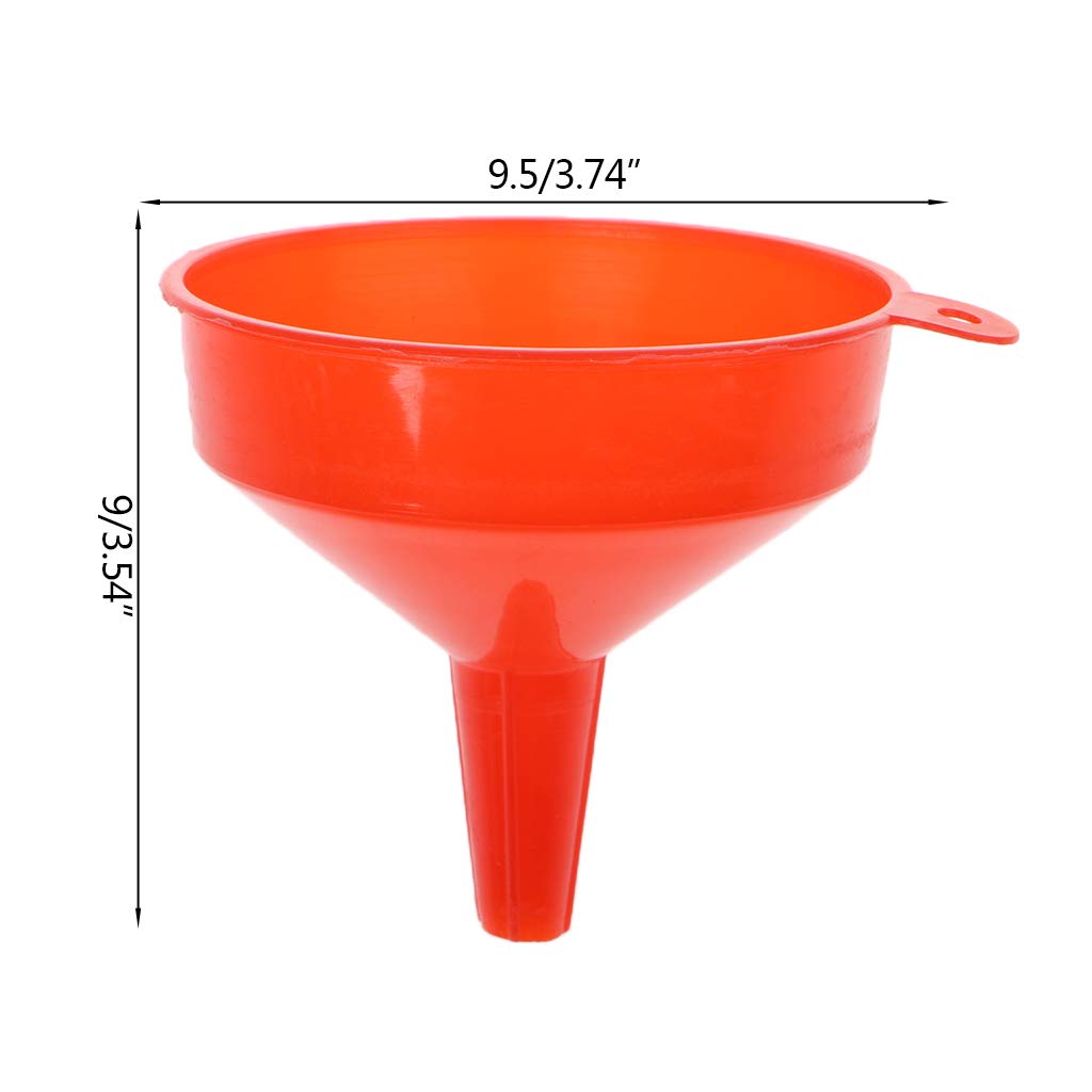 Detachable Anti-Spill Gasoline Funnel for Trucks & Motorcycles - Durable Fuel Transfer Tool for Easy Oil Change | Perfect for Garage, Roadside Emergencies & DIY Auto Maintenance
