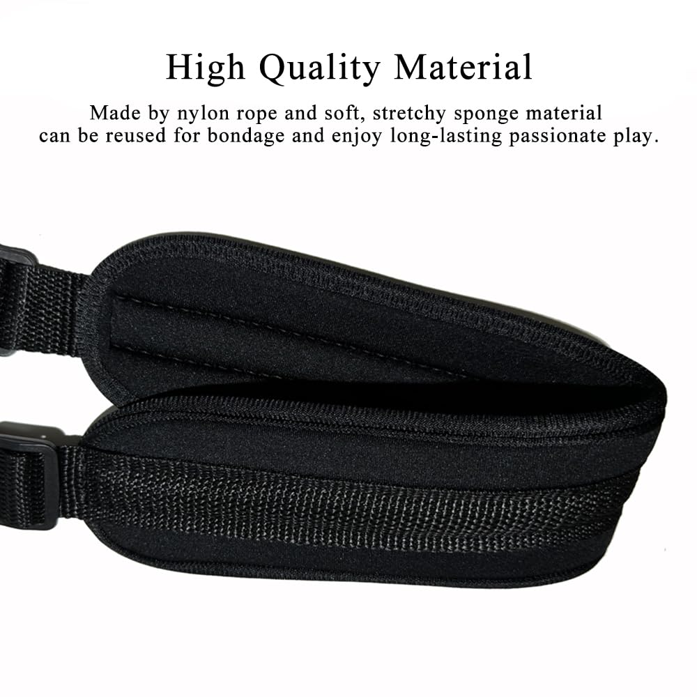Adjustable BDSM Bondage Strap & Sex Sling for Adults - Doggie Style Sex Harness for Women, SM Restraints for Sex Games & Cosplay - Perfect for Bedroom Bondage, Couples Play & BDSM Scenes