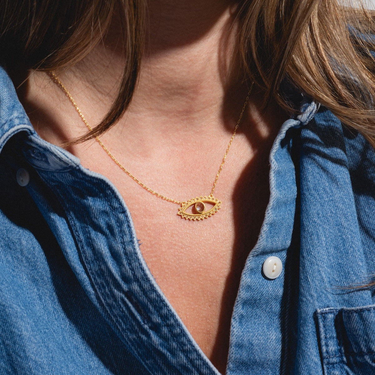 Blue Topaz Necklace for Women - Elegant Sterling Silver Pendant Jewelry Gift for Birthday, Anniversary & Valentine's Day - Perfect for Parties, Weddings & Special Occasions