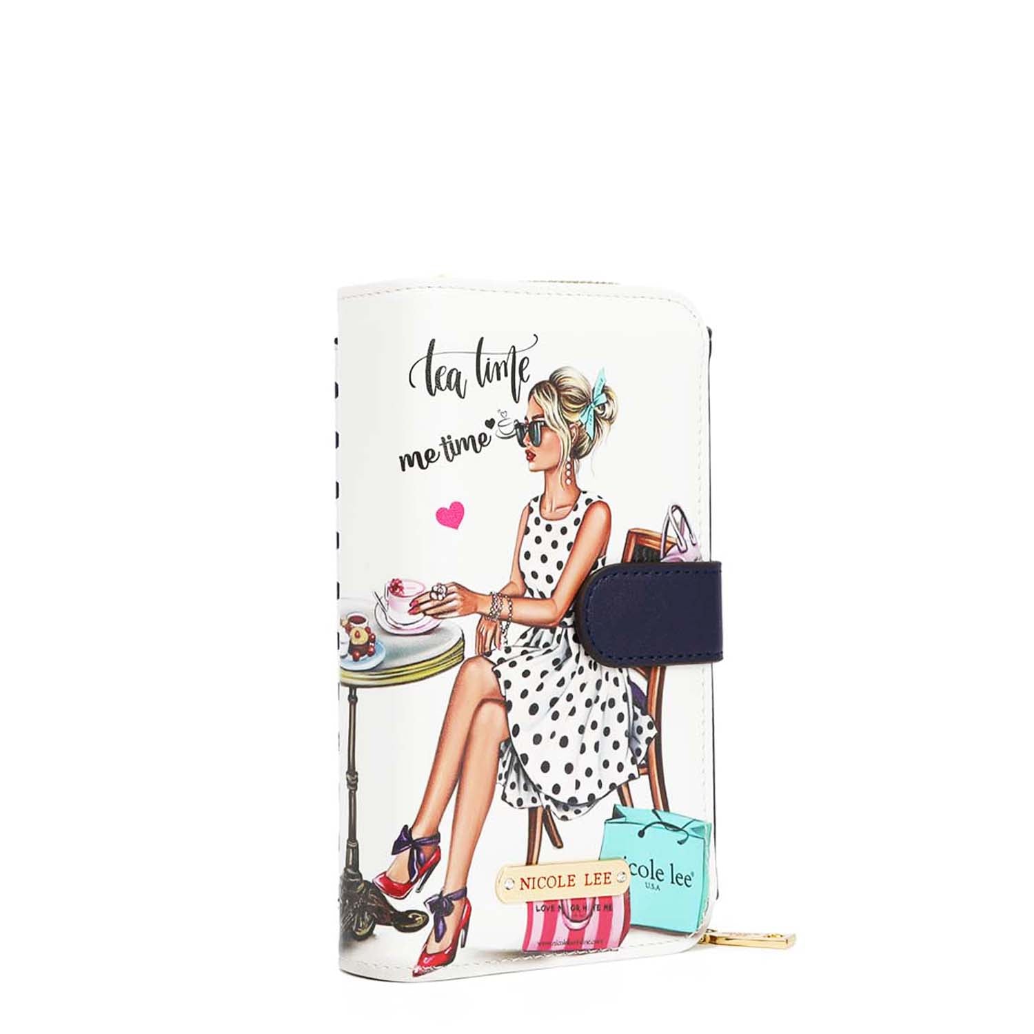 Stylish Trifold Phone Case with Crossbody Wallet - Perfect for Hands-Free Convenience While Shopping, Traveling, or Running Errands