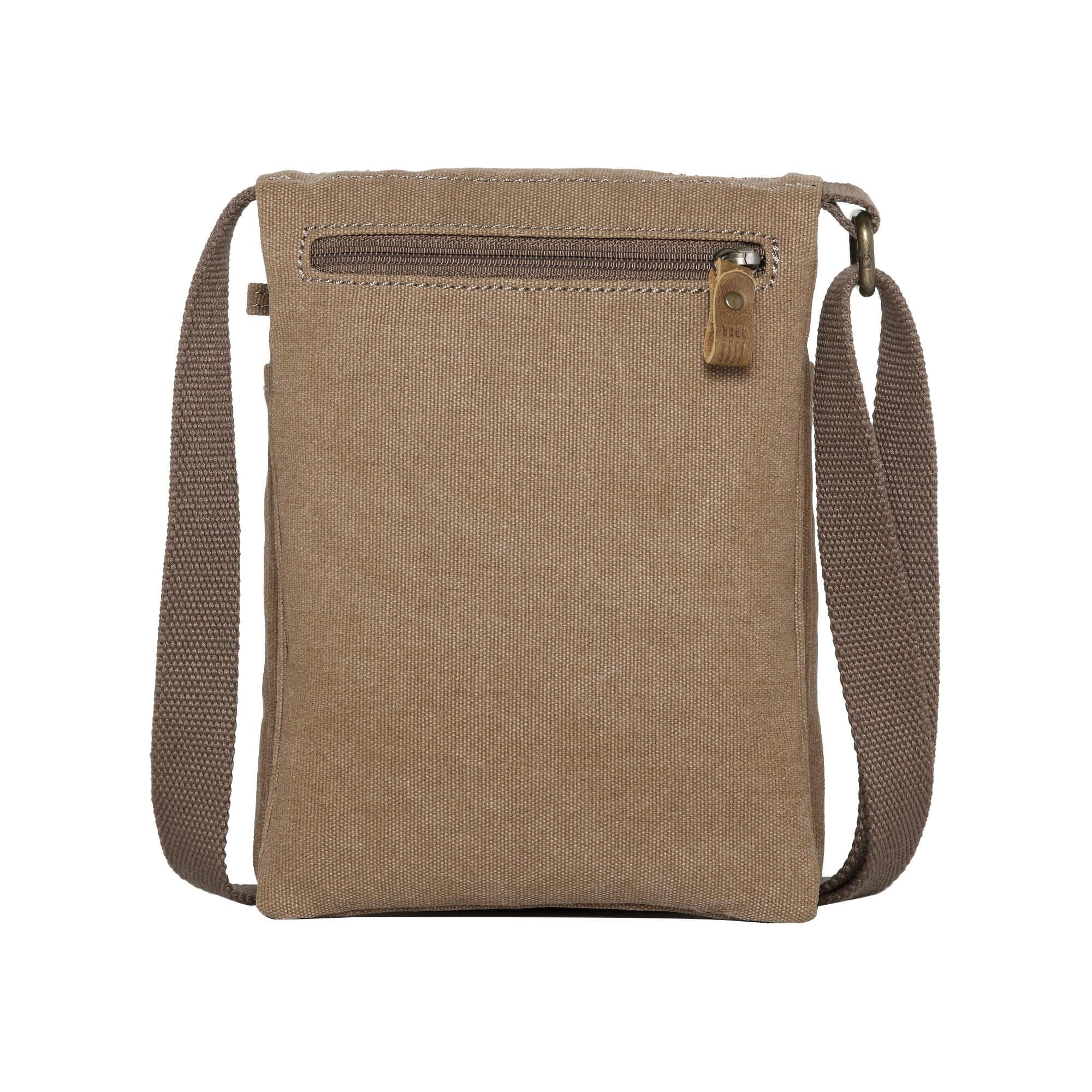 Troop London Classic Canvas Crossbody Bag for Men & Women - Stylish & Durable Messenger Bag for Travel, Work & Everyday Use