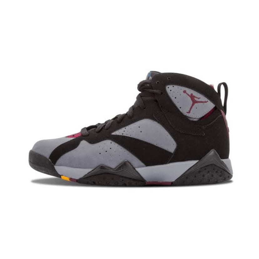 Air Jordan 7 Retro Bordeaux (2011) Men's Basketball Shoes - Black/Light Graphite Colorway | Vintage Sneakers for Collectors & Streetwear Fashion