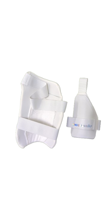 Moonwalker Thigh Guards 2.0 - Protective Knee Pads for Running, Cycling & Workouts - Breathable White Compression Sleeves for Men & Women - Ideal for Sports, Gym & Outdoor Activities
