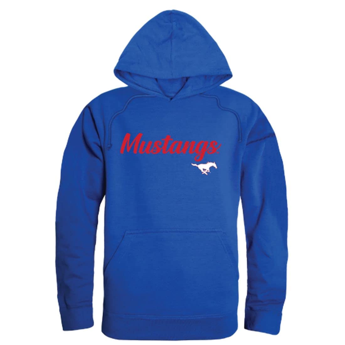 SMU Southern Methodist University Mustangs Men's Script Hoodie Sweatshirt - Comfortable Pullover for Game Day, Campus Wear & Casual Outfits