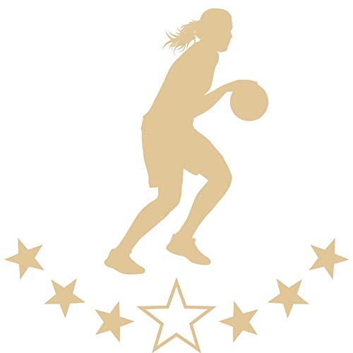 Custom Engraved Girls Basketball Trophy Plaque Award - Personalized Basketball Team Gift for Players, Coaches & Fans - Perfect for Tournaments, Awards Ceremonies & Sports Memorabilia