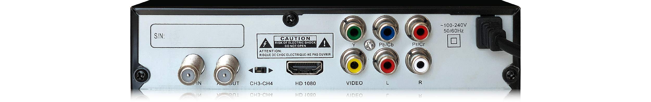 4K Ultra HD Digital TV Set Top Box Tuner Decoder - Watch Live TV & Streaming Channels | Perfect for Home Entertainment & Cable Replacement